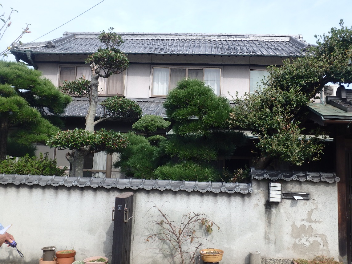 倉敷市 F様邸 外壁塗装工事 Before