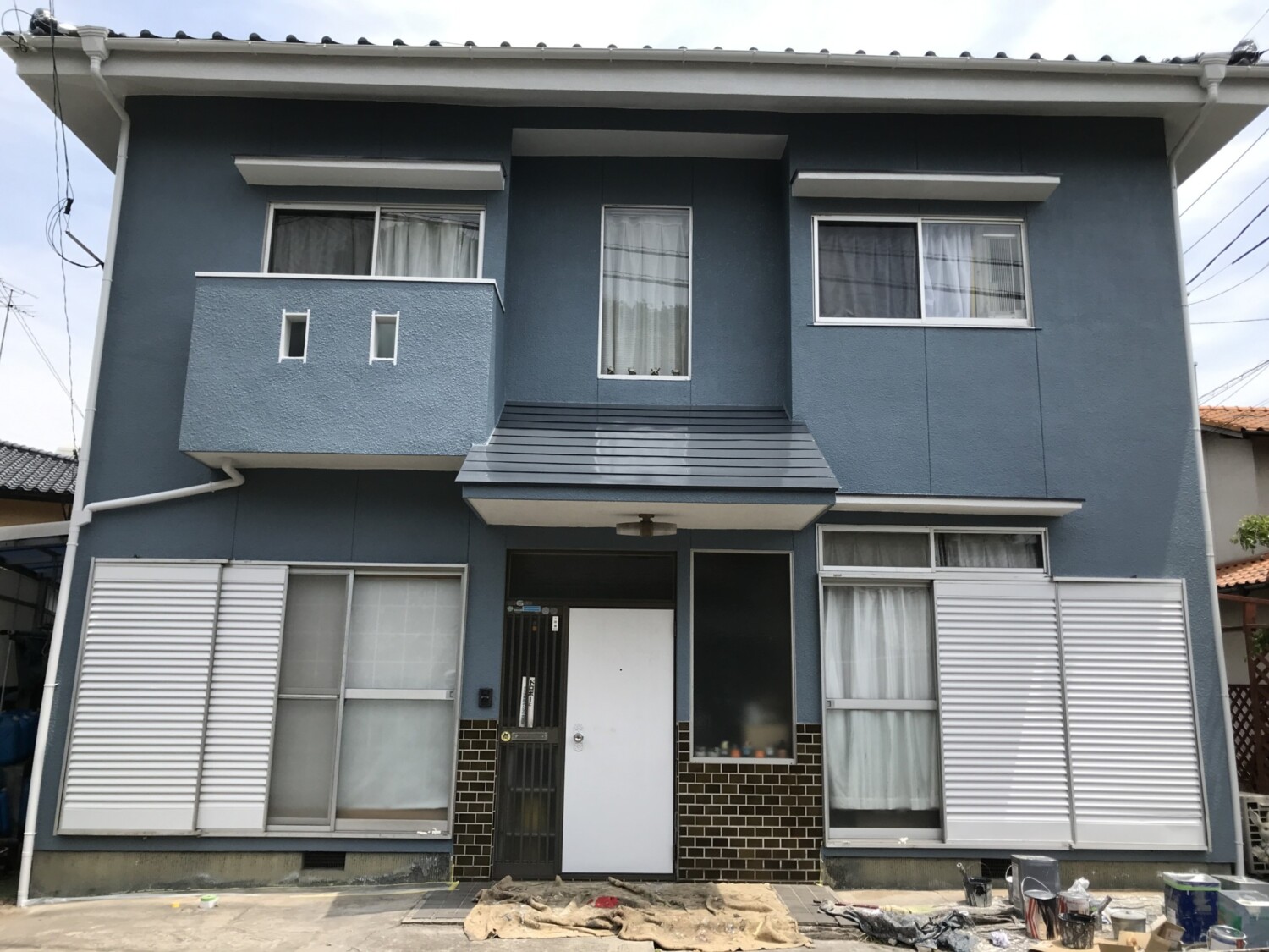 倉敷市 H様邸 外壁塗装・屋根塗装工事 After