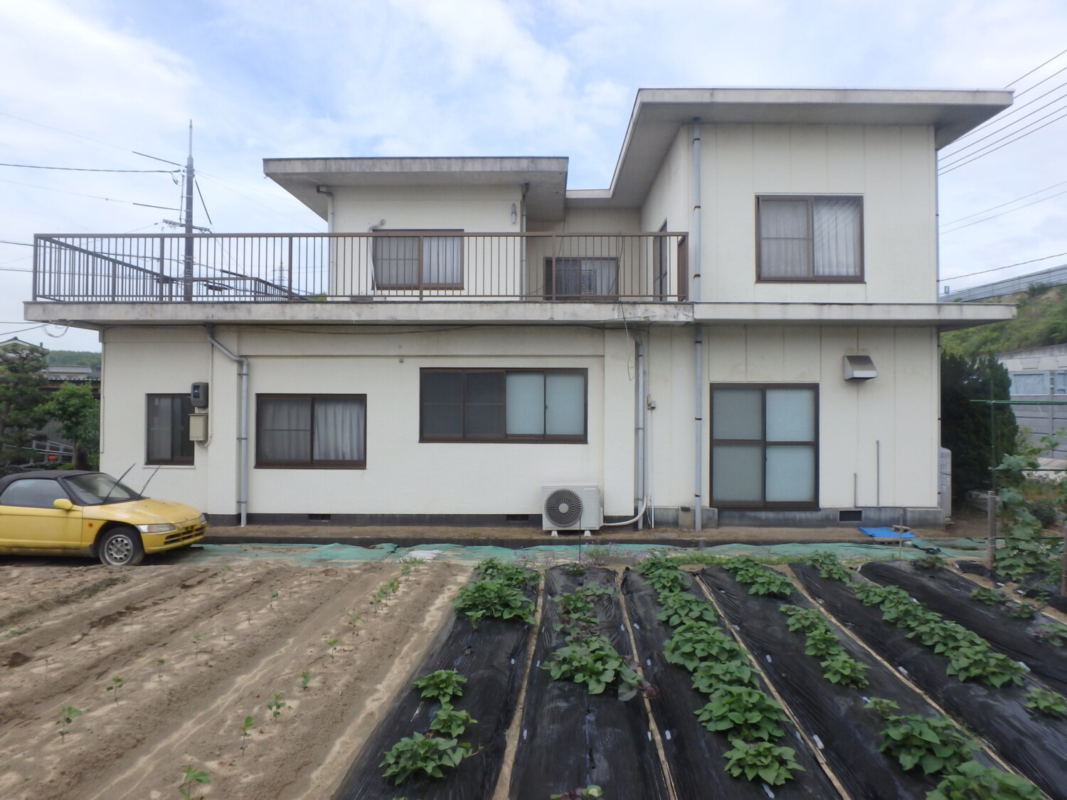 倉敷市 T様邸 外壁塗装・屋上防水工事 Before
