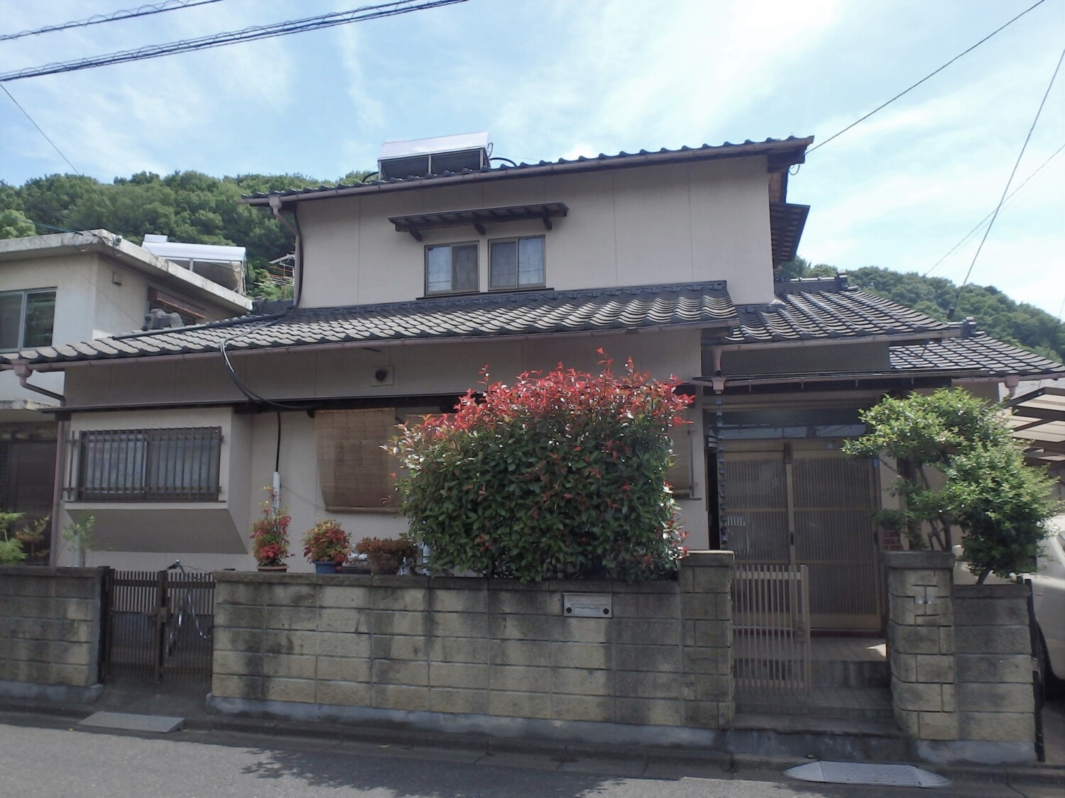 倉敷市 S様邸 外壁塗装・屋根塗装工事 Before