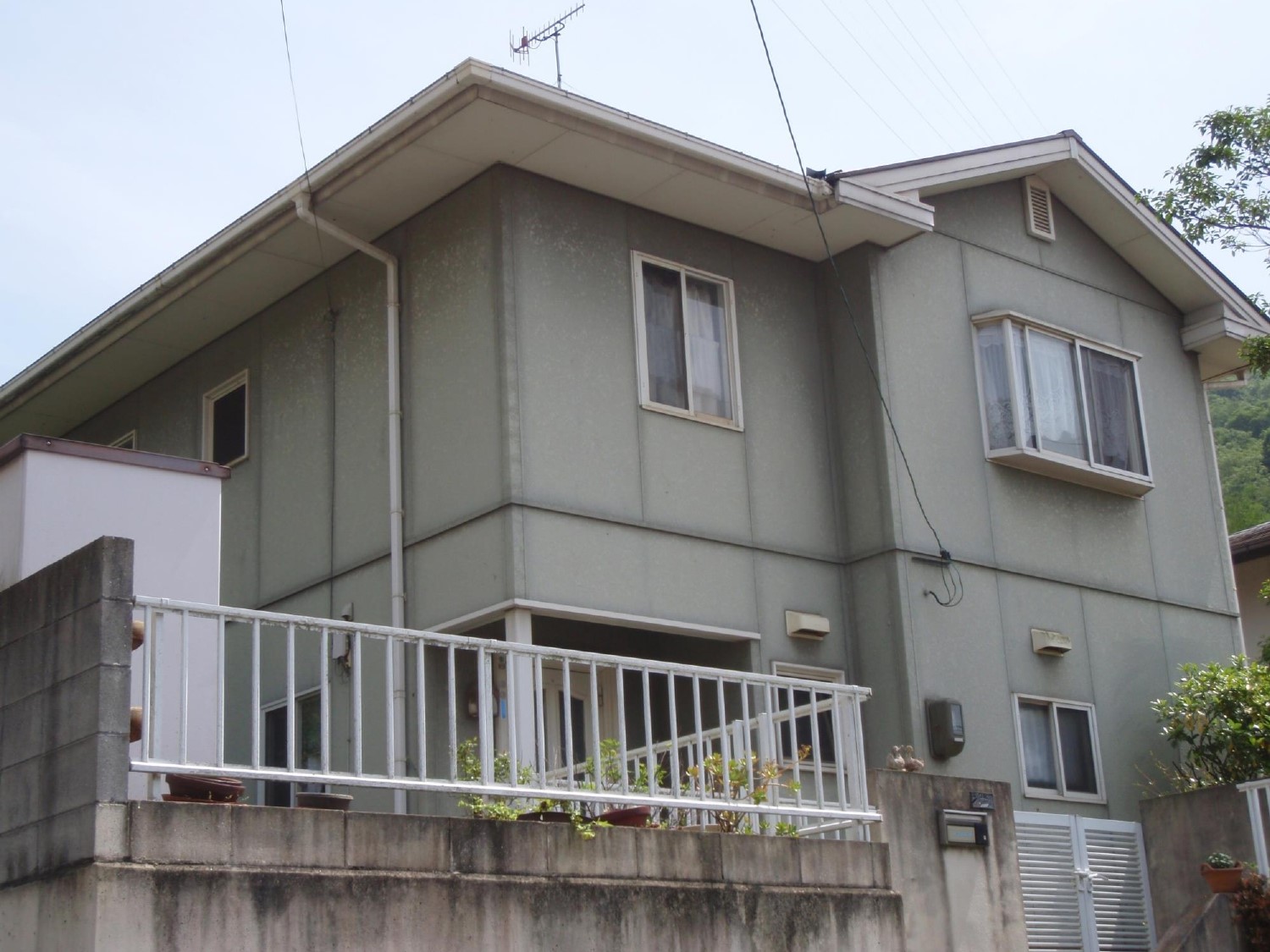 倉敷市 T様邸 屋根塗装・外壁塗装工事 Before