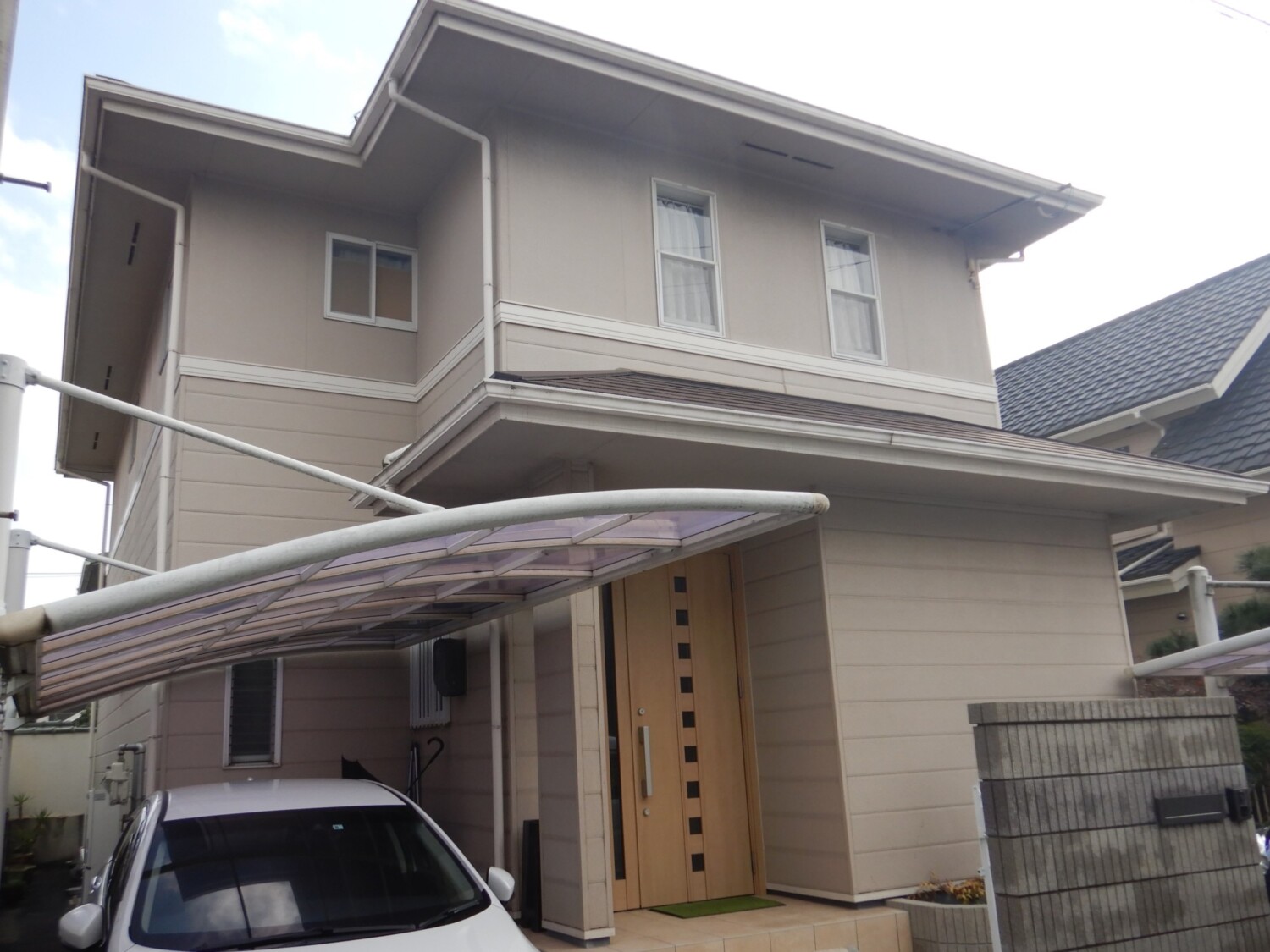 倉敷市 Y様邸 屋根塗装・外壁塗装 Before
