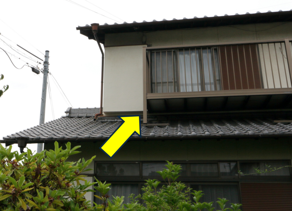 雨漏り　倉敷市