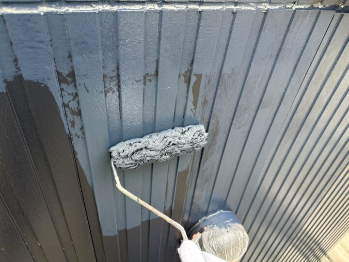 外壁塗装(上塗り)