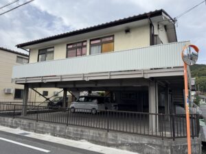 倉敷市　K様邸　手摺塗装工事