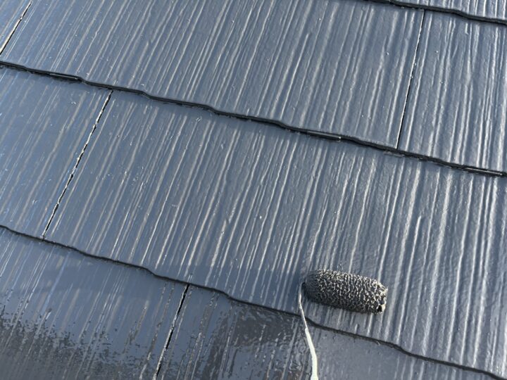 屋根塗装(上塗り)