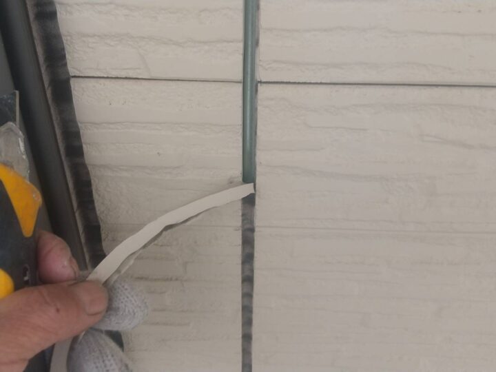 既存シーリング撤去