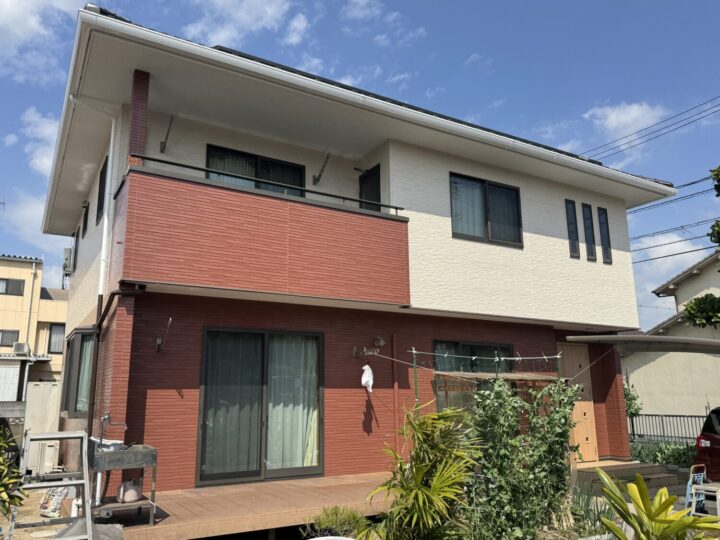 外壁塗装　倉敷市