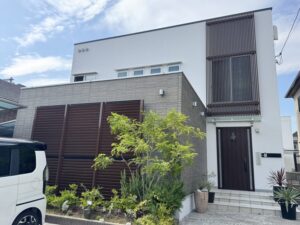 倉敷市　H様邸　屋根塗装・外壁塗装・クリヤー塗装