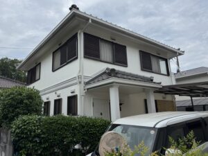 外壁塗装　倉敷市　K様邸