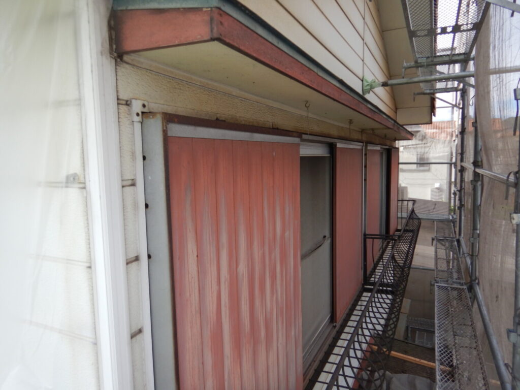 倉敷市 K様邸 屋根瓦葺き替え・付帯部塗装工事 追加BEFORE