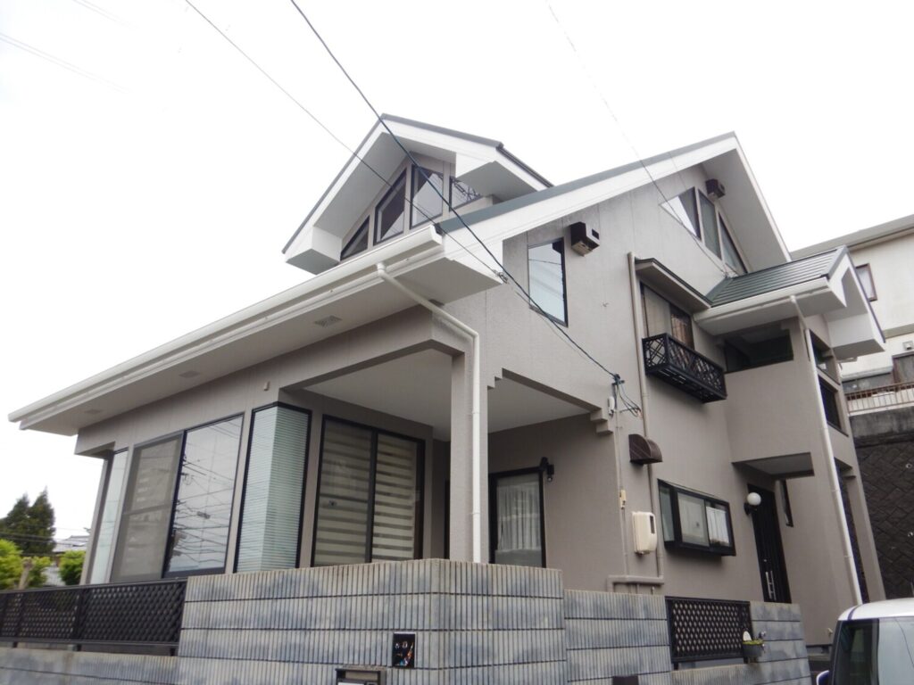 倉敷市 K様邸 屋根カバー工法・外壁塗装 追加AFTER