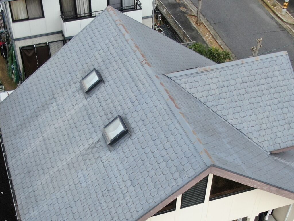 倉敷市 K様邸 屋根カバー工法・外壁塗装 追加BEFORE
