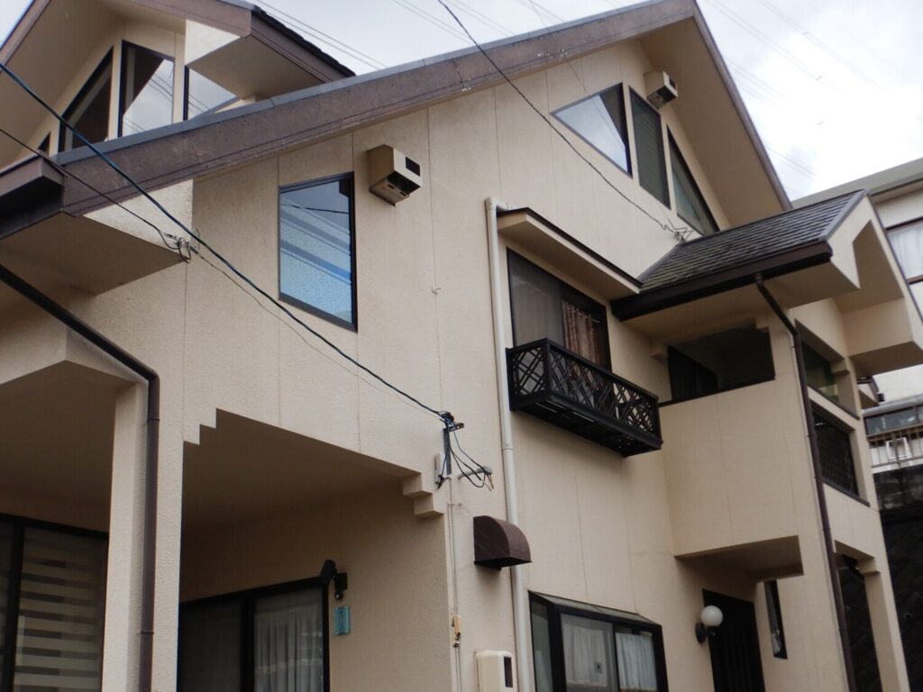 倉敷市 K様邸 屋根カバー工法・外壁塗装 追加BEFORE