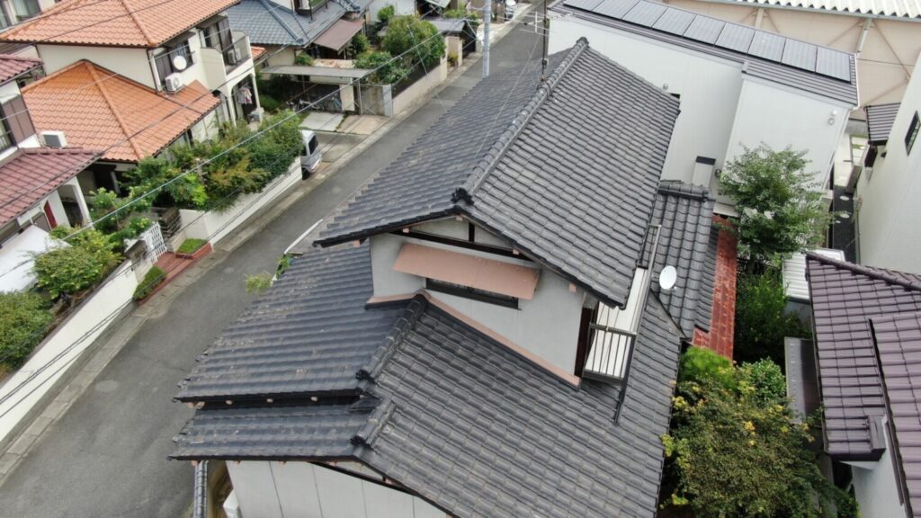 倉敷市 N様邸 屋根塗装・外壁塗装工事 追加BEFORE