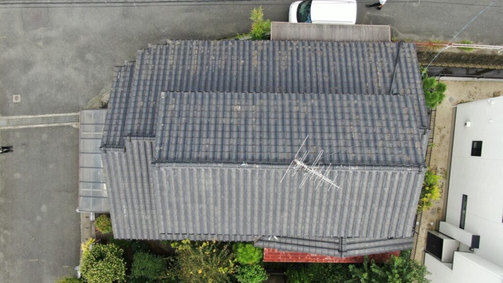 倉敷市 N様邸 屋根塗装・外壁塗装工事 追加BEFORE