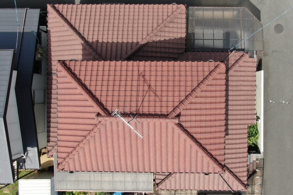 倉敷市 K様邸 屋根塗装 追加BEFORE