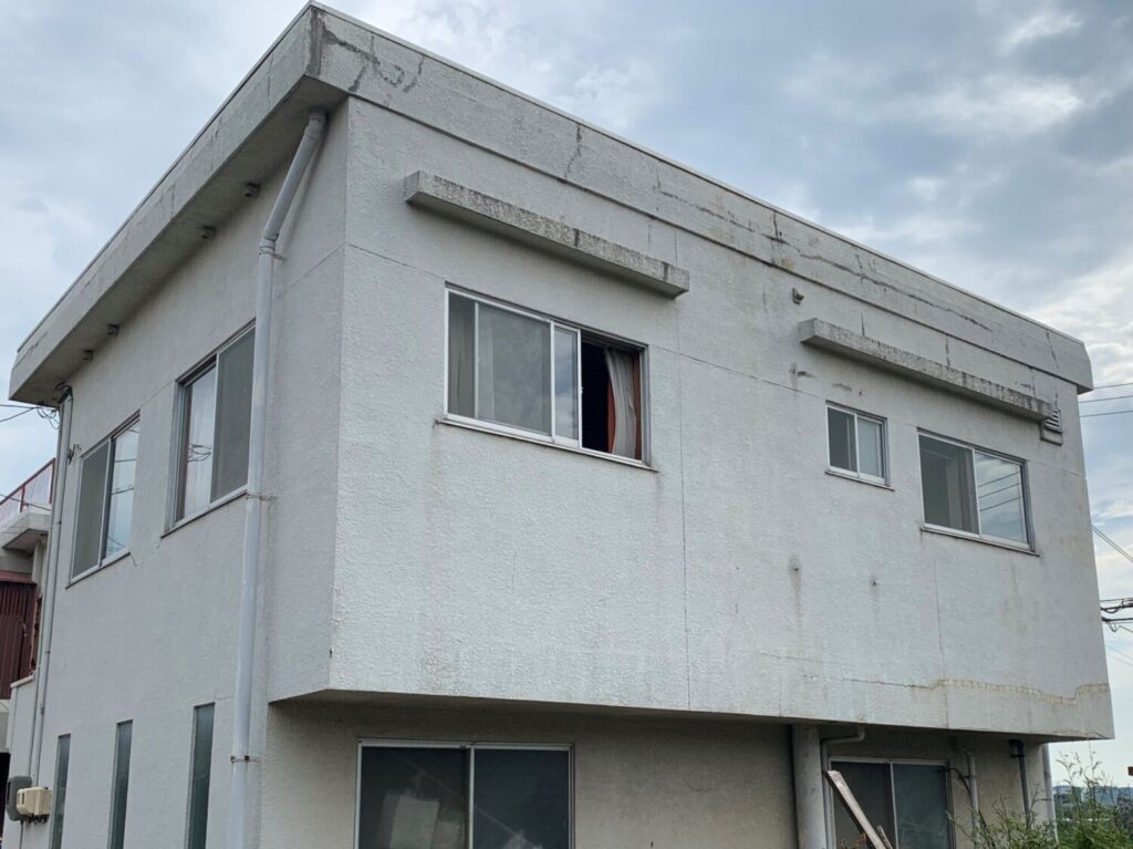 倉敷市 S様邸 屋上防水・外壁塗装工事 追加BEFORE