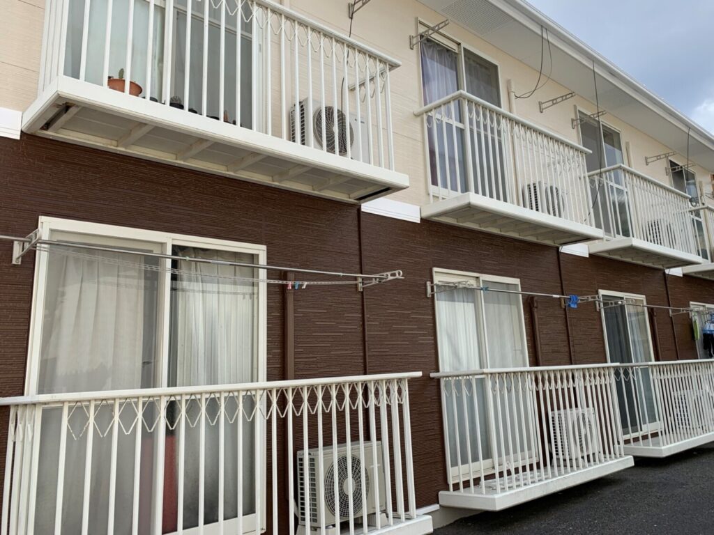 総社市 K様アパート 屋根塗装・外壁塗装 追加AFTER