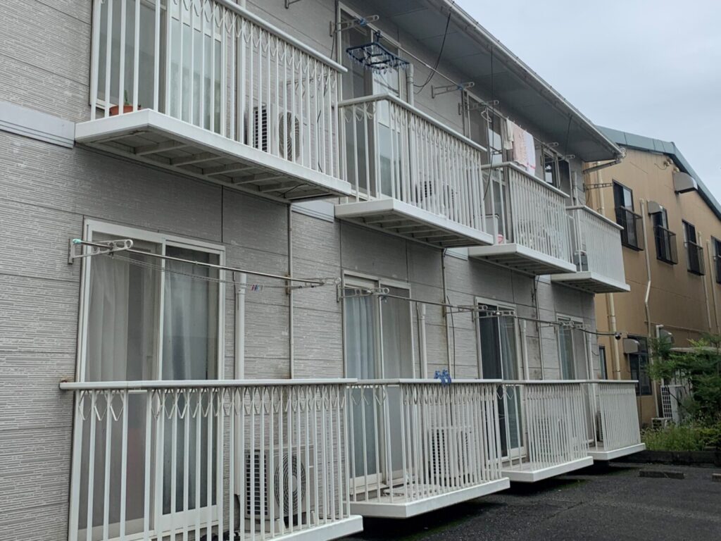 総社市 K様アパート 屋根塗装・外壁塗装 追加BEFORE