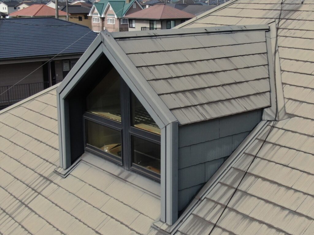 倉敷市 Ｈ様邸 屋根カバー工法・外壁塗装工事 追加BEFORE