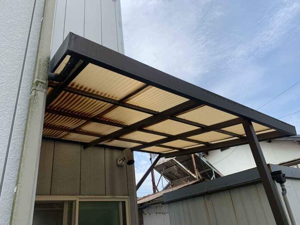 倉敷市 Ｔ様邸 屋根塗装・外壁塗装 追加BEFORE