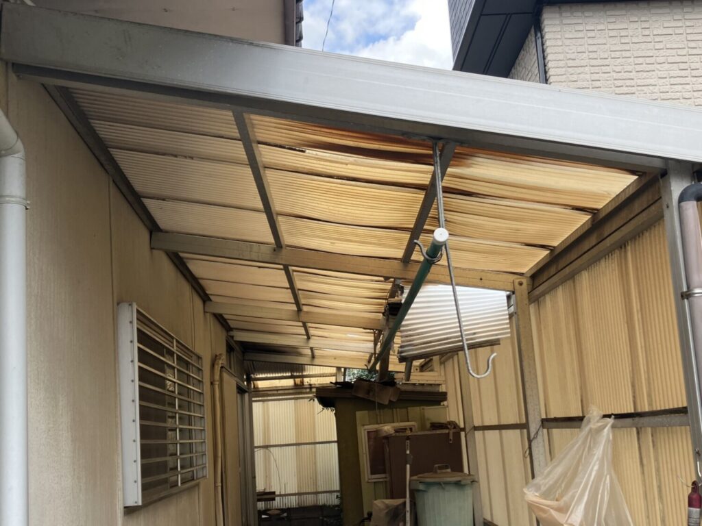 倉敷市 Ｏ様邸 外壁塗装 追加BEFORE