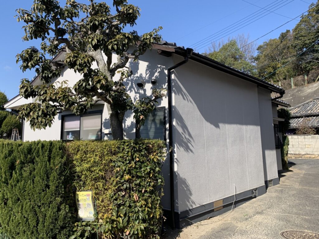 倉敷市 Ｍ様邸 屋根瓦葺き替え・外壁塗装工事 追加AFTER