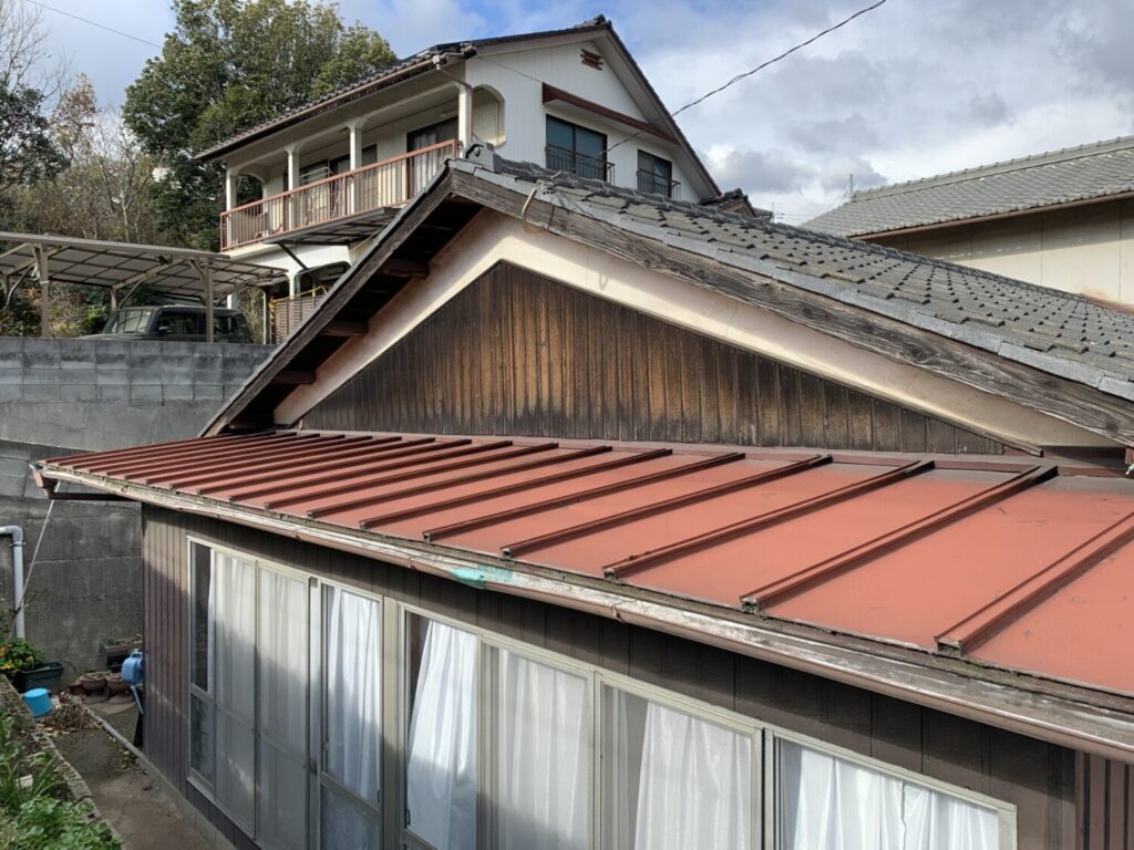 倉敷市 Y様邸 屋根瓦葺き替え工事 追加BEFORE