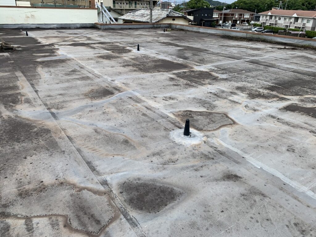 倉敷市 Y様ビル 屋上防水・外壁塗装 追加BEFORE