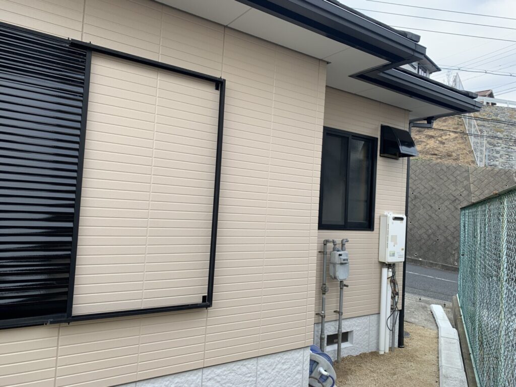 倉敷市 集会所 外壁塗装 追加AFTER