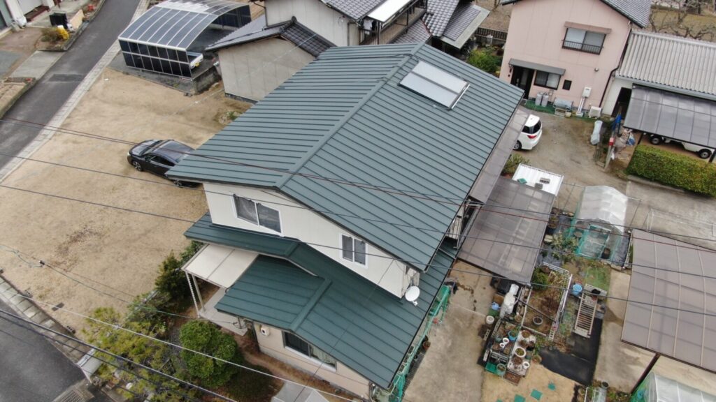 倉敷市 A様邸 屋根葺き替え工事 追加AFTER