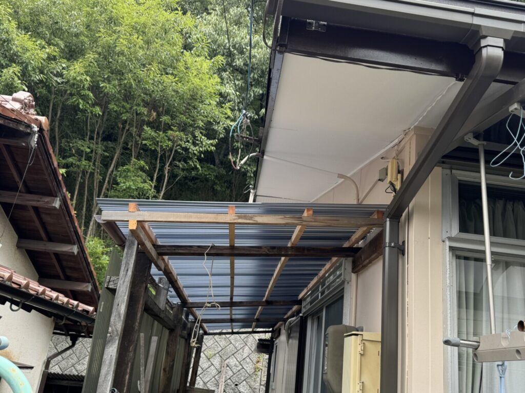 倉敷市 M様邸 屋根カバー・外壁塗装・雨樋交換 追加AFTER