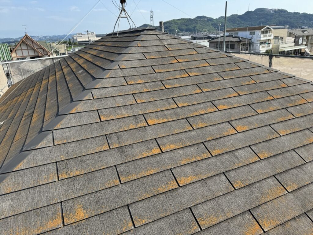倉敷市 K様邸 屋根塗装・外壁塗装 追加BEFORE