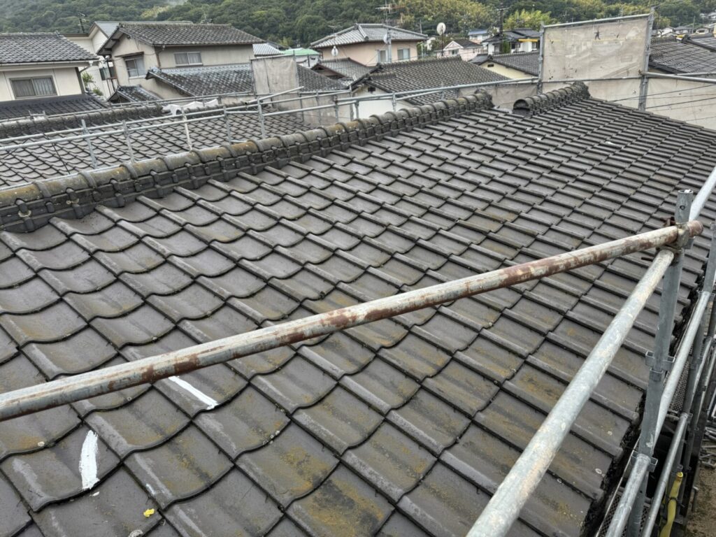 倉敷市 M様賃貸物件 屋根塗装・外壁塗装 追加BEFORE