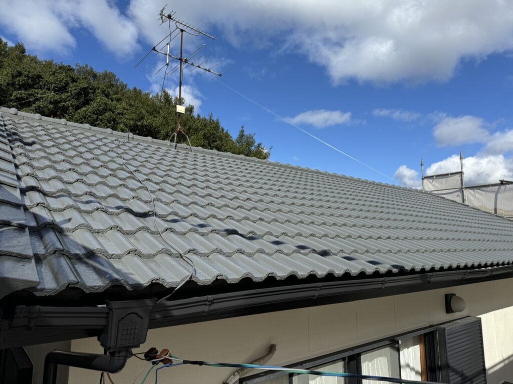 倉敷市 K様邸 屋根塗装・外壁塗装・ベランダ防水 追加AFTER