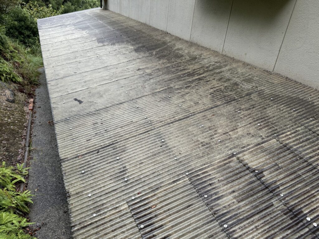 倉敷市 K様邸 屋根塗装・外壁塗装・ベランダ防水 追加BEFORE