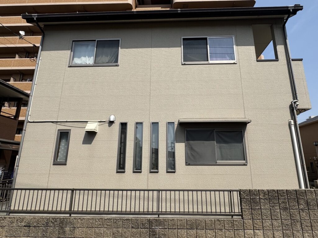 倉敷市 T様邸 外壁塗装（マルチカラーⅡ）バルコニー防水 追加BEFORE