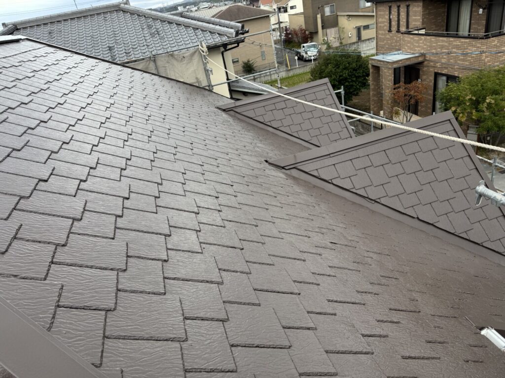 倉敷市 M様邸 屋根塗装・外壁塗装 追加AFTER
