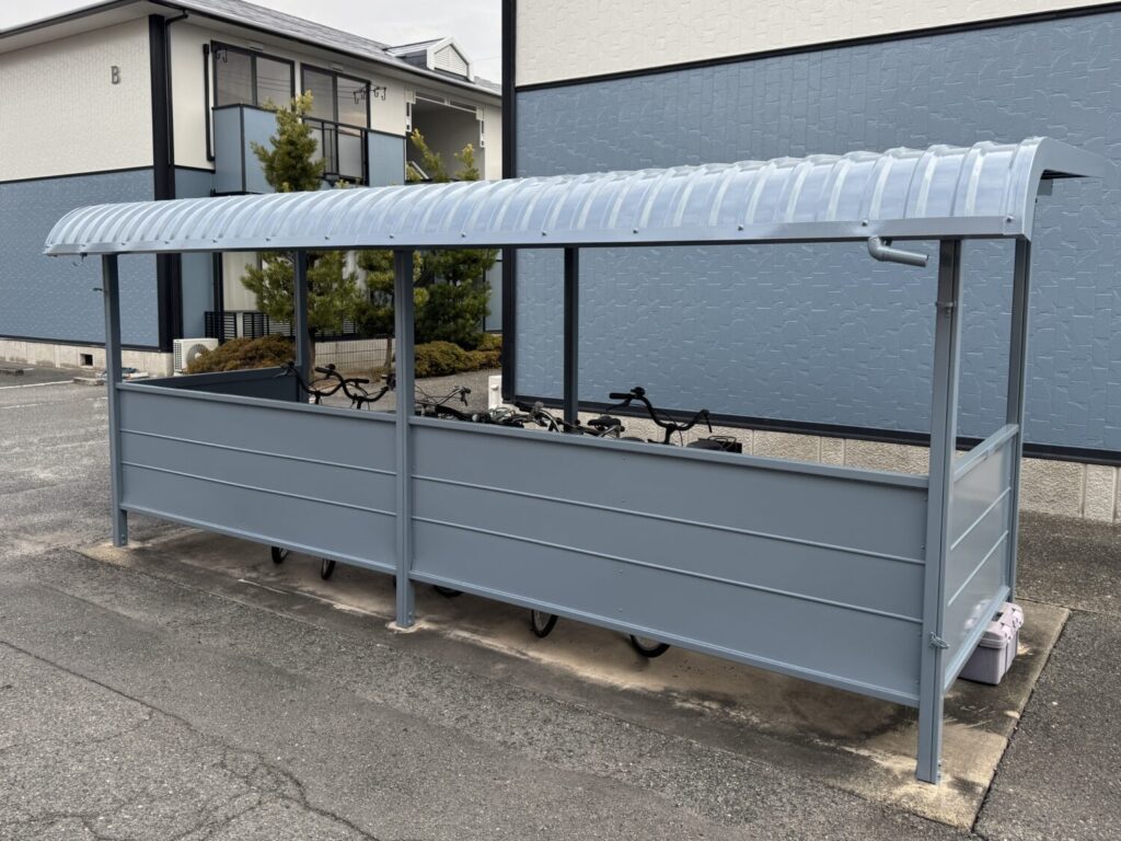 倉敷市アパート 屋根塗装外壁塗装 追加AFTER