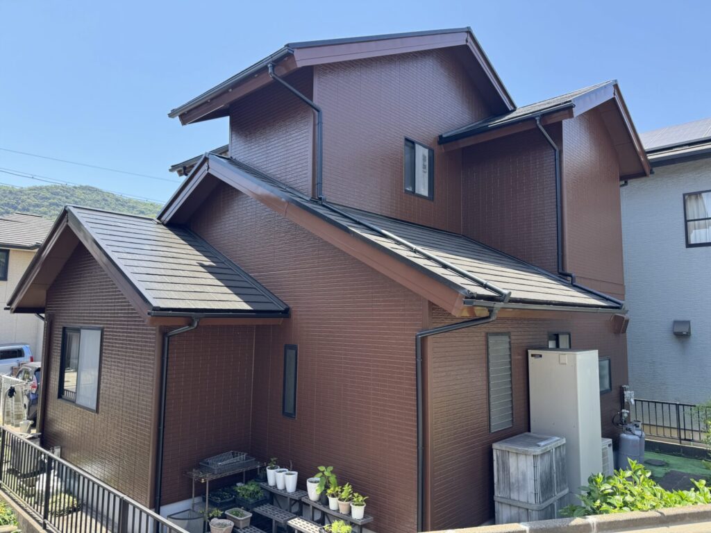 倉敷市 A様邸 屋根塗装・外壁塗装 追加AFTER
