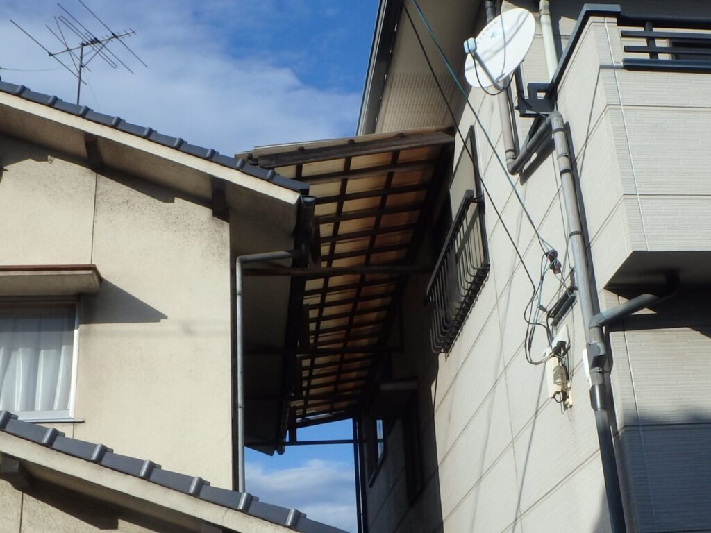 倉敷市 F様邸 外壁塗装工事・防水工事 追加BEFORE