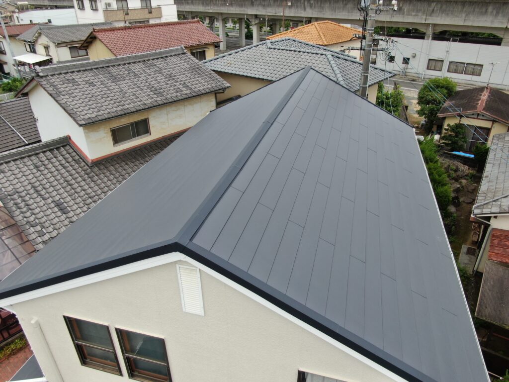 屋根カバー アポロルーフ 施工イメージ