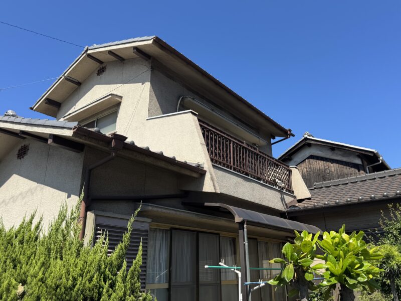 バルコニー屋根撤去