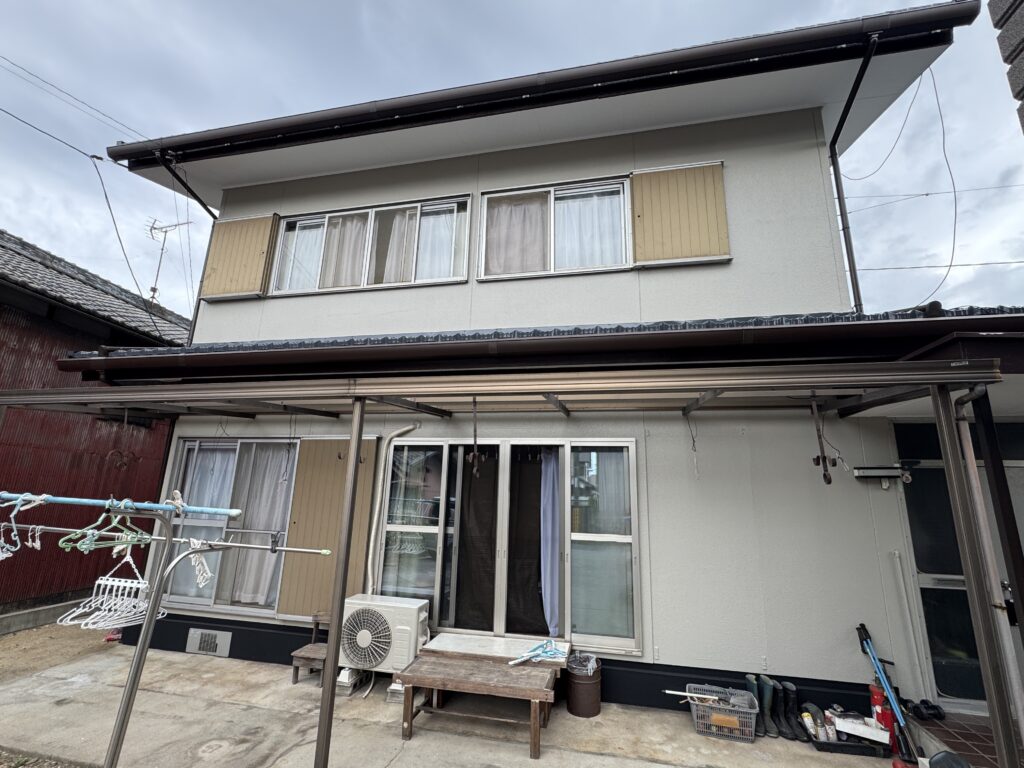 倉敷市　O様邸　屋根塗装外壁塗装雨樋交換 追加AFTER