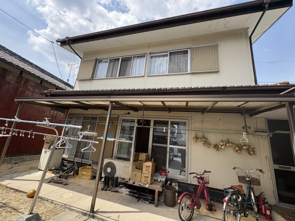倉敷市　O様邸　屋根塗装外壁塗装雨樋交換 追加BEFORE