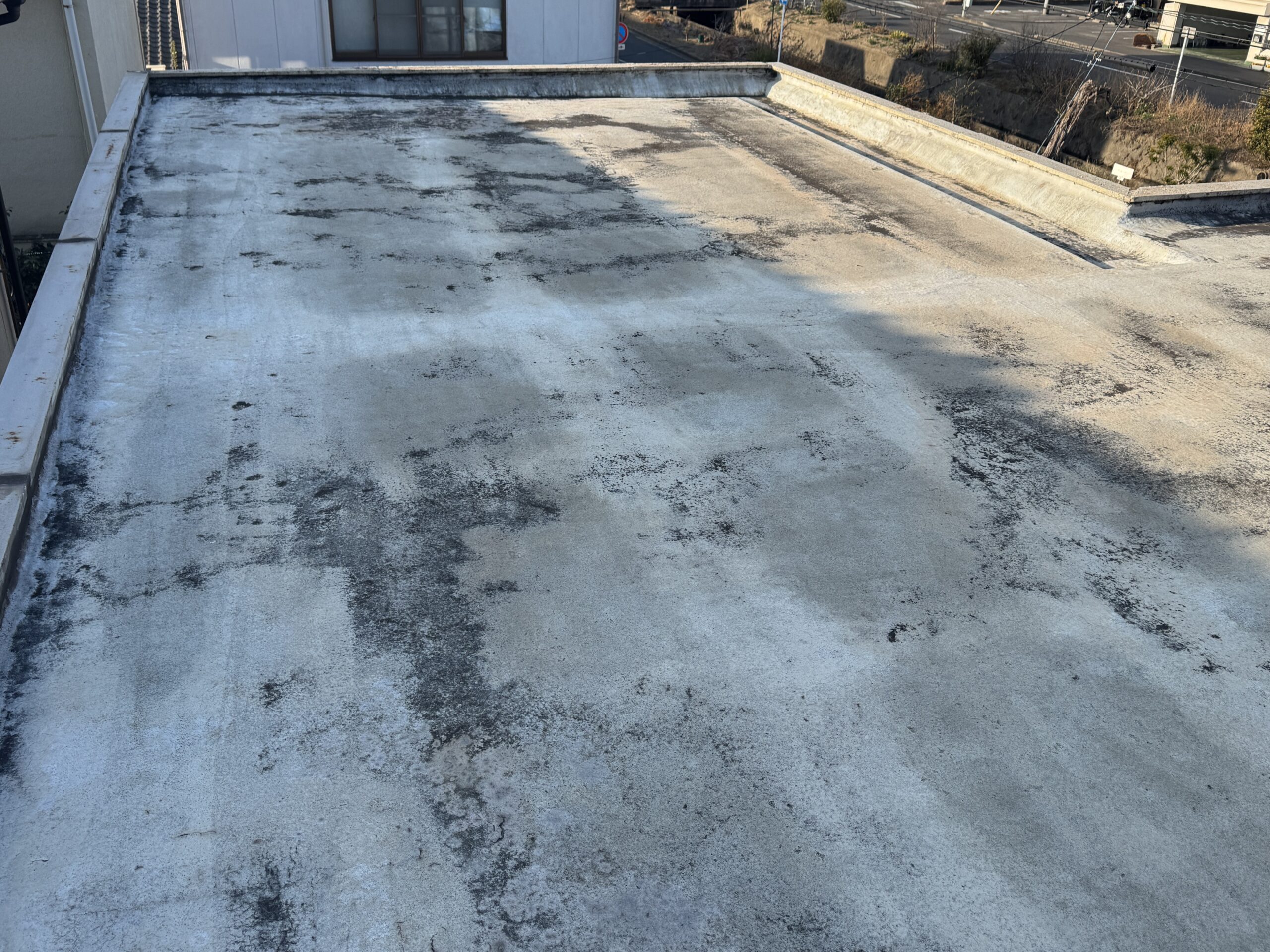 倉敷市　M様邸　屋上防水工事 Before