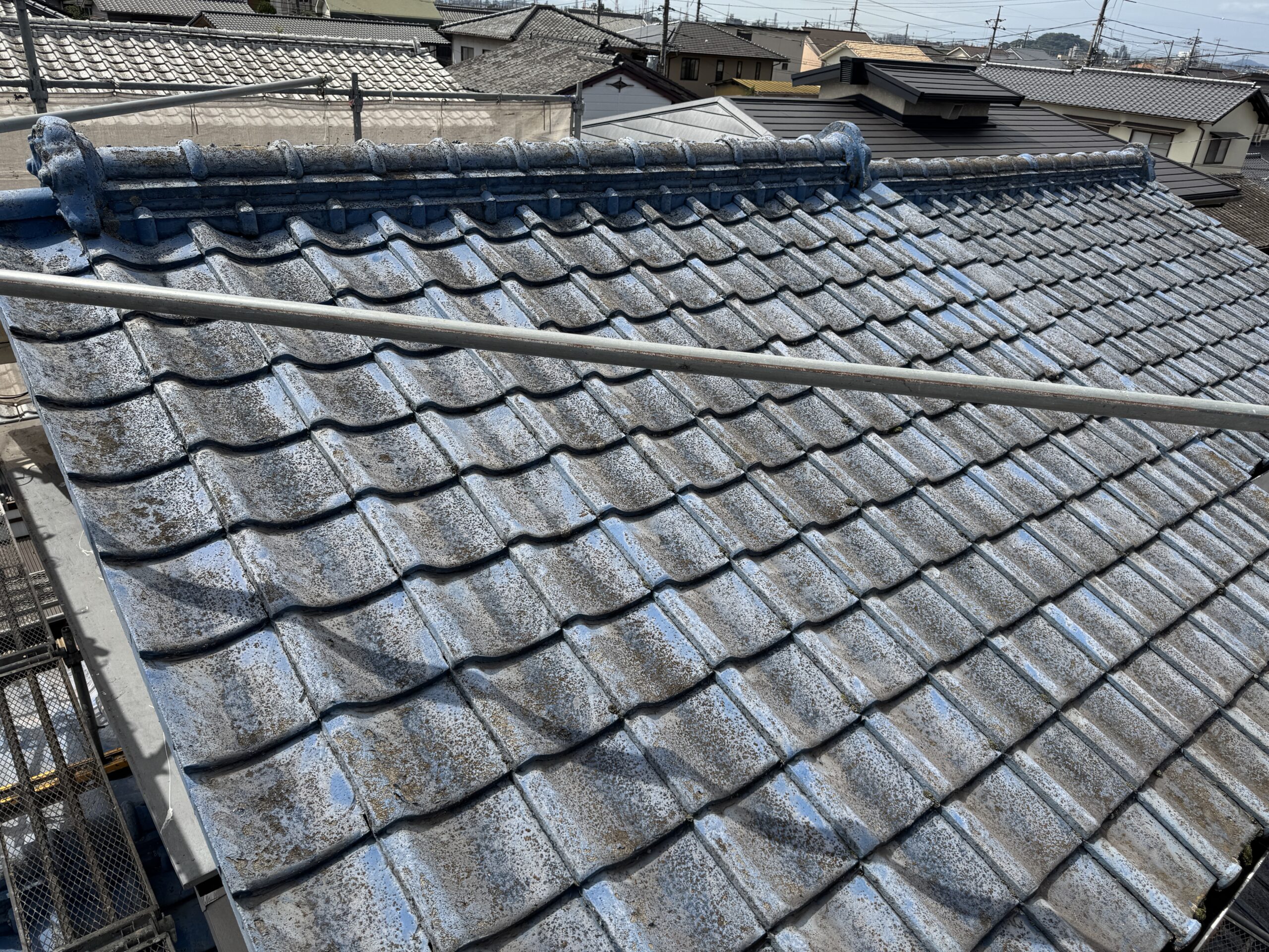 倉敷市　Y様邸　屋根葺き替え工事 Before