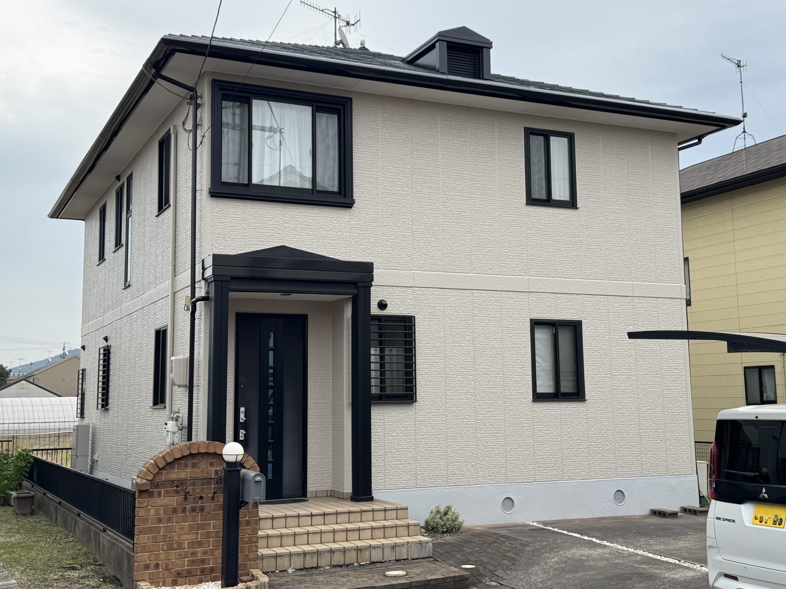 倉敷市　K様邸　屋根塗装外壁塗装 After