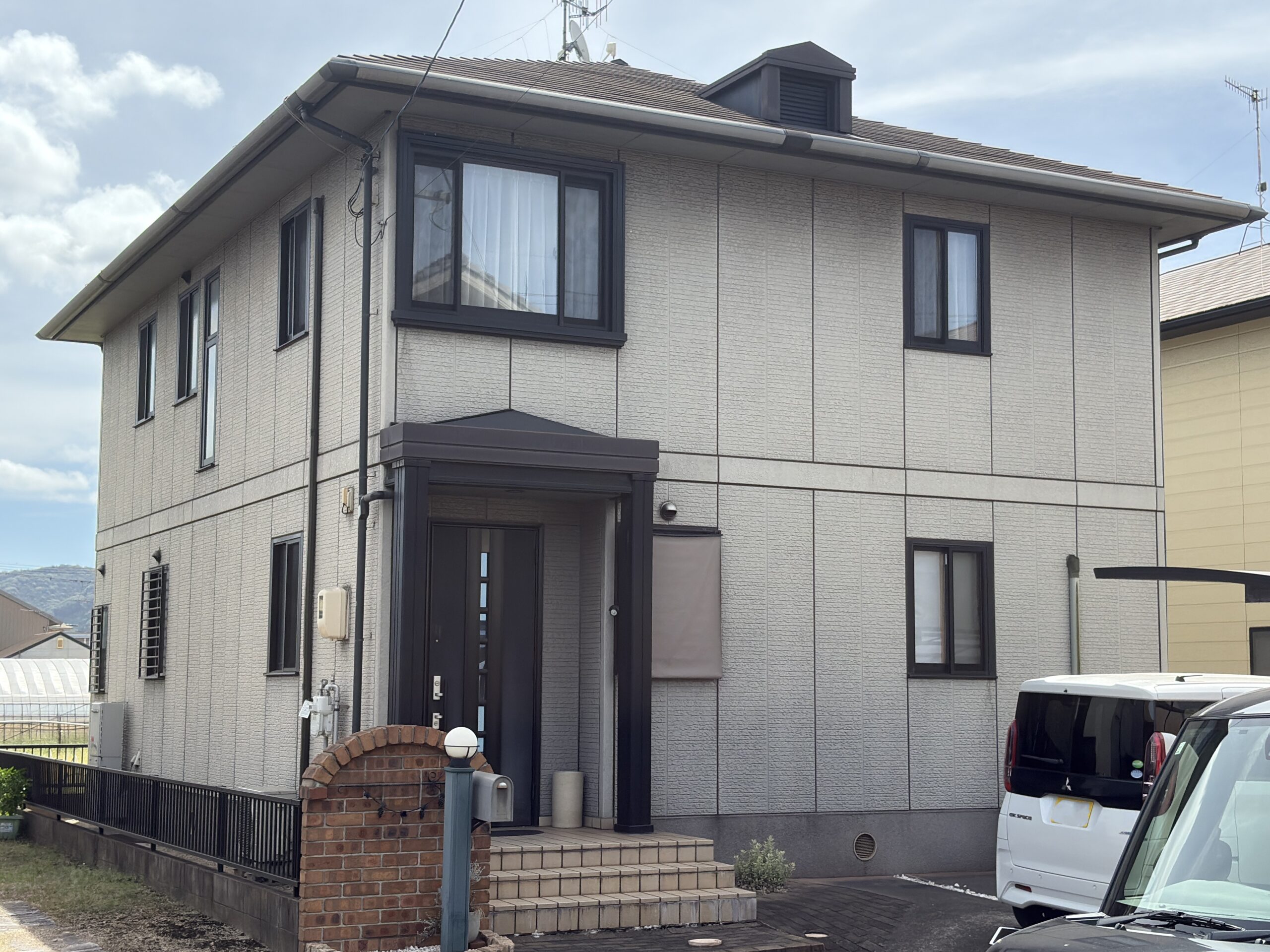 倉敷市　K様邸　屋根塗装外壁塗装 Before